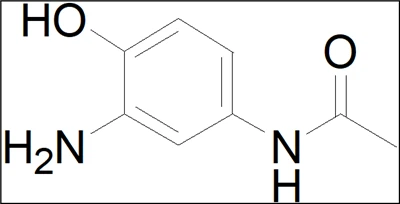 N-(3-amino-4-hydroxyfenyl)acetamide; CAS-nr.: 102-33-0